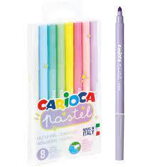 Carioca Yıkanabilir Pastel Keçeli Kalem Seti 8li