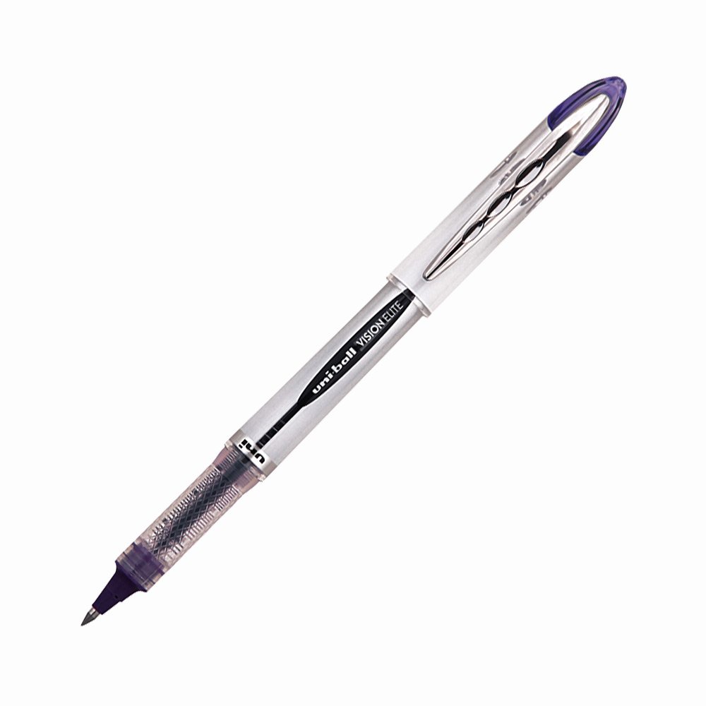 Uniball Vision Elite Roller Pilot Kalem UB 200 Elite 0.8mm Mor