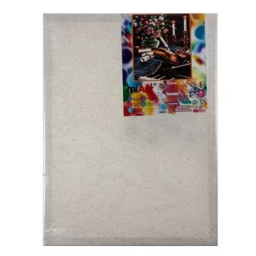 miArt Sayılarla Boyama Seti - Numaralı Tuval 30x40cm 11 Keman Ve Piano