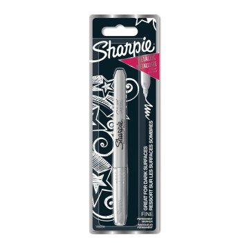 Sharpie Permanent Markör Fine Metalik Gümüş