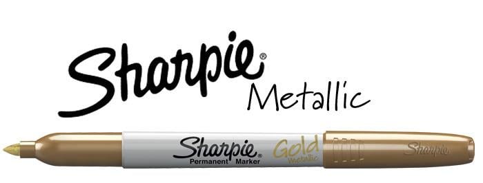 Sharpie Permanent Markör Fine Metalik Altın