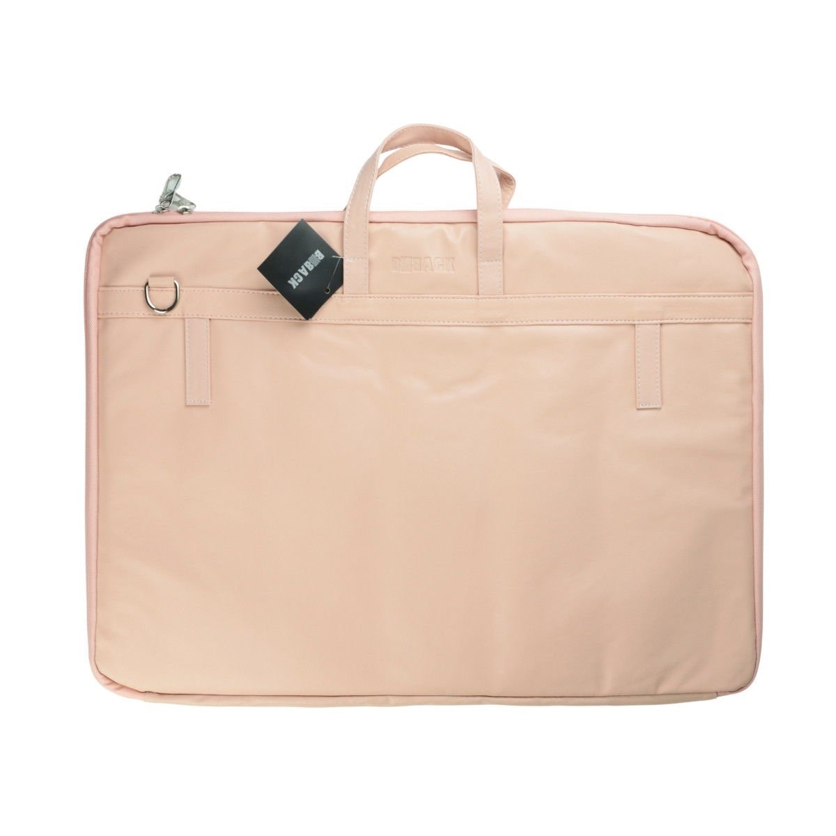 BBack Soft Deri Proje Çantası 40x55cm Pudra