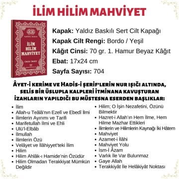 İlim Hilim Mahviyet