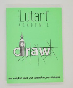 Lutart Academie Sketchbook Çizim Defteri 19x25,5cm Yeşil 100gr 120yp