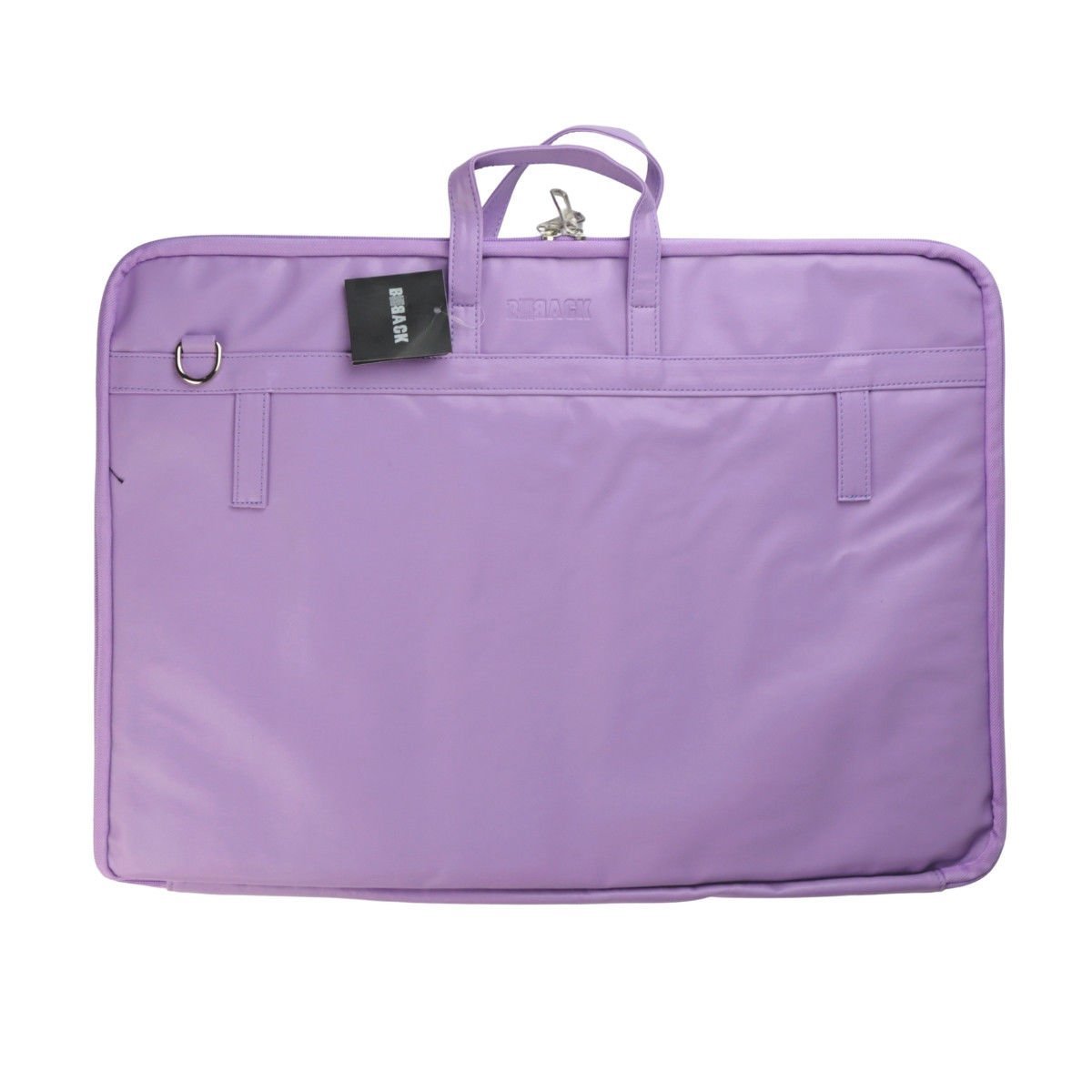 BBack Soft Deri Proje Çantası 40x55cm Lila