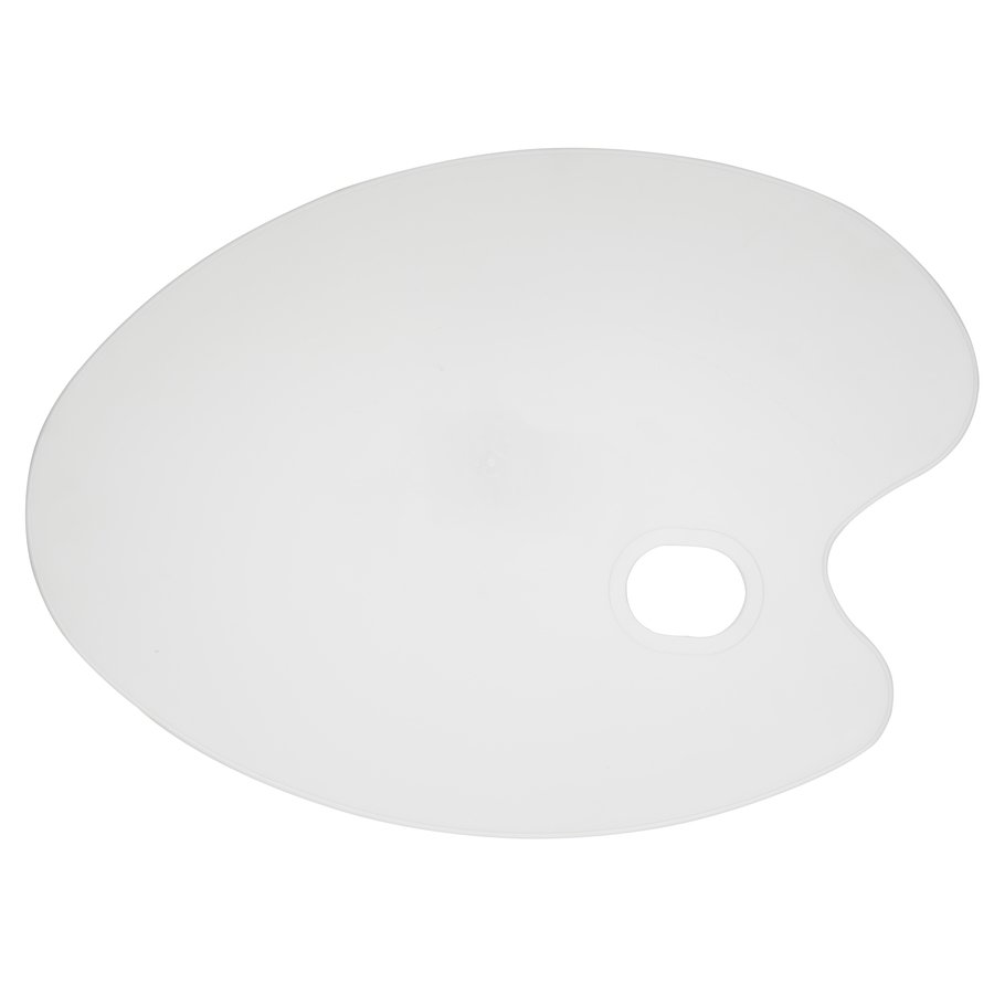 Bigpoint Sanatsal Oval Plastik Palet 43 cm