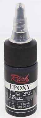 Rich Epoksi Pigment Paste Boya 20cc Siyah Black