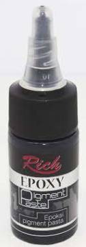 Rich Epoksi Pigment Paste Boya 20cc Siyah Black