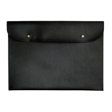 Art Elegant Suni Deri Zarf Dosya A3 Siyah 0004