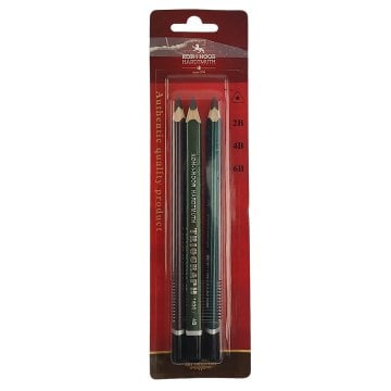 Koh-i Noor Triograph Graphite Kalem Seti 3lü 2B/4B/6B