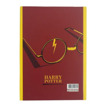 Yıldız Sert Kapak 14x20cm 80yp Magnet Seri Harry Potter Çizgili