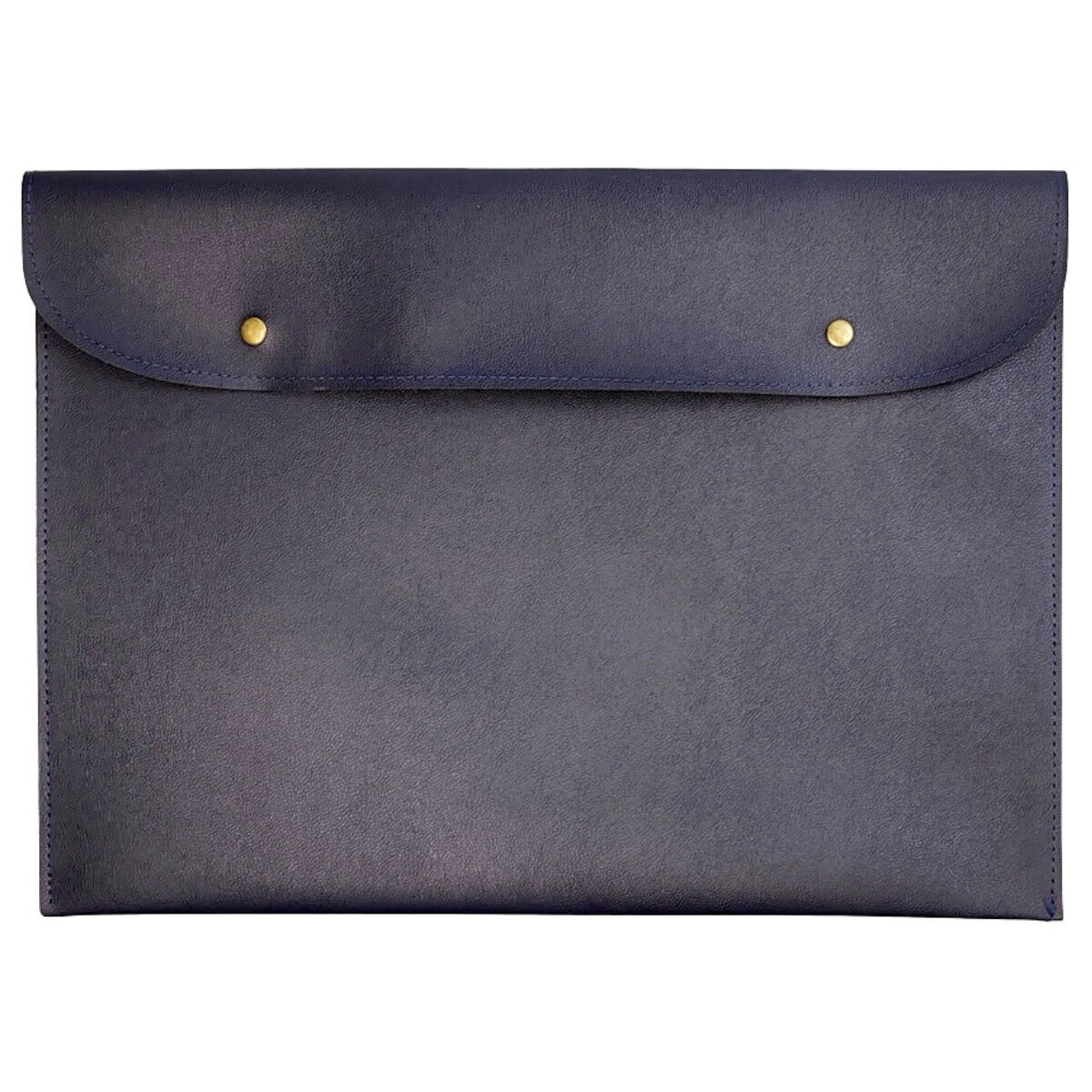 Art Elegant Suni Deri Zarf Dosya 35x50cm Lacivert