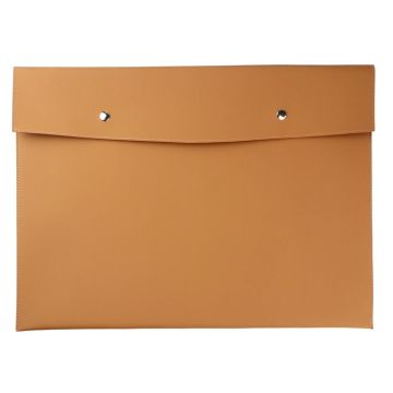 Art Elegant Suni Deri Zarf Dosya 35x50cm Taba