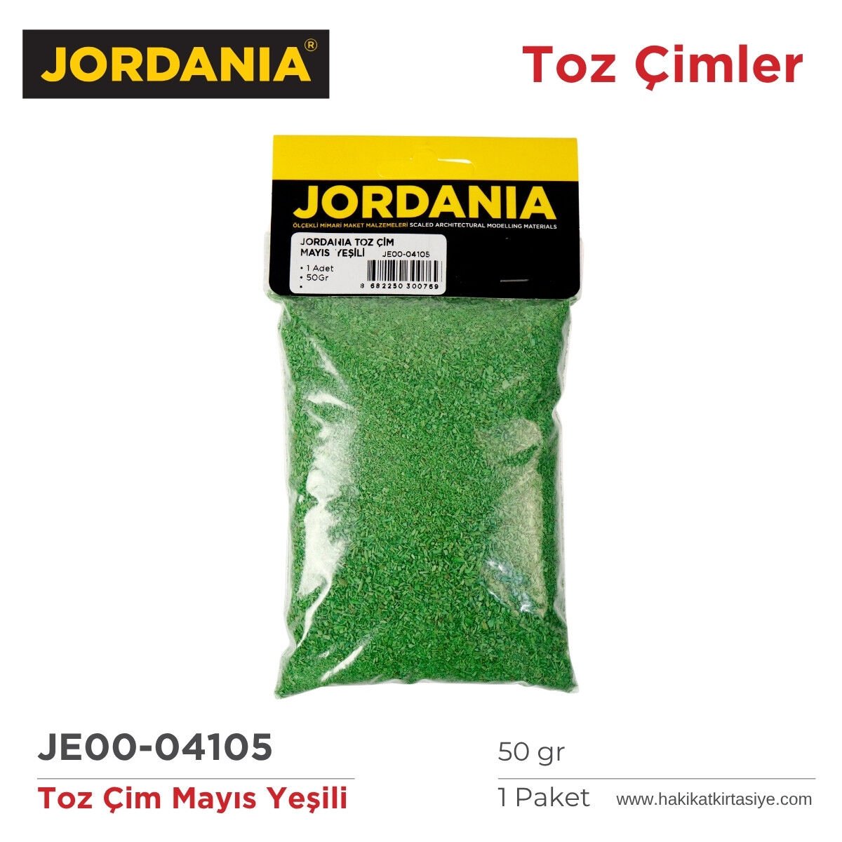 Jordania Toz Çim Mayıs Yeşili 50gr