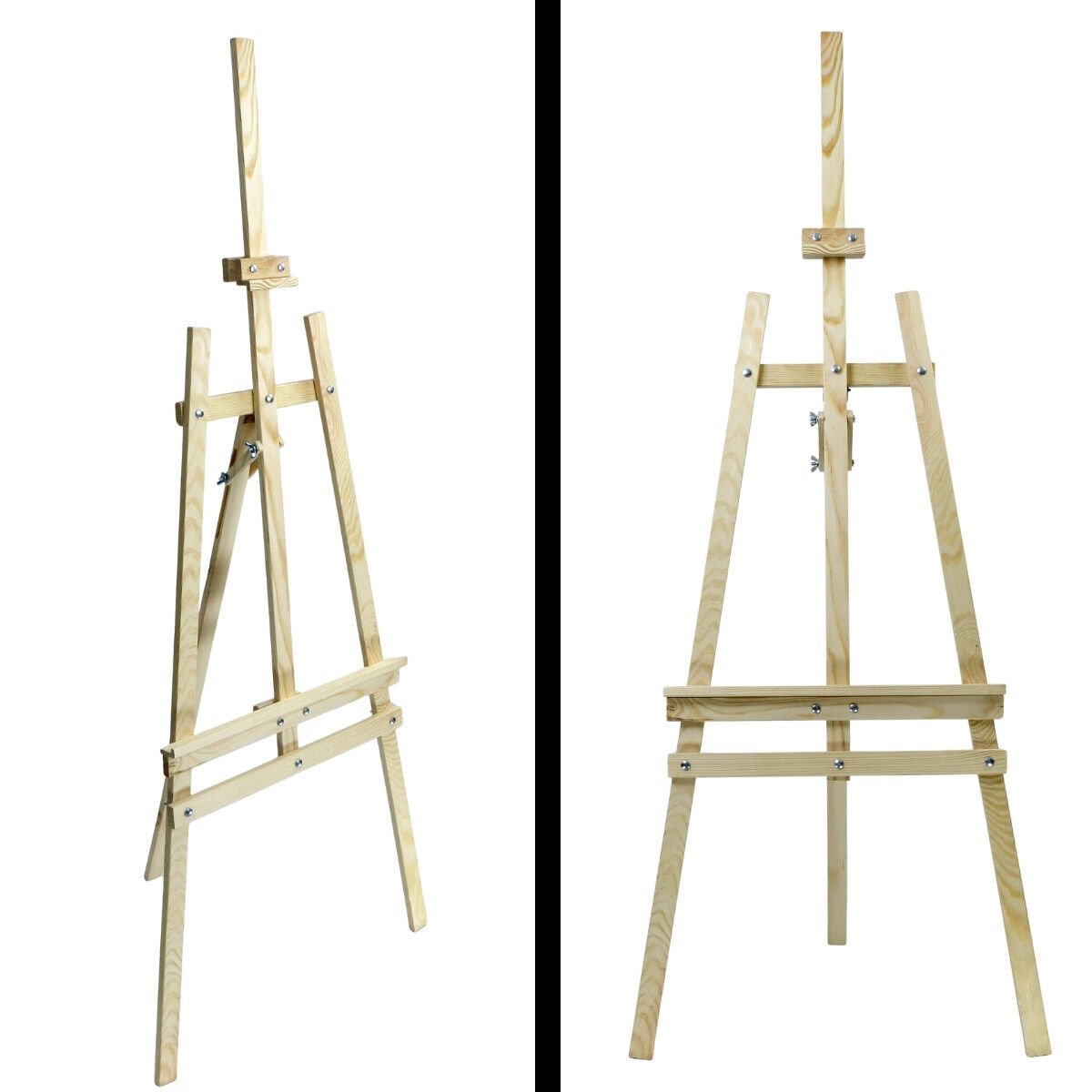 Art İstanbul Şövale Demonte Stüdyo Tipi Çam Verniksiz