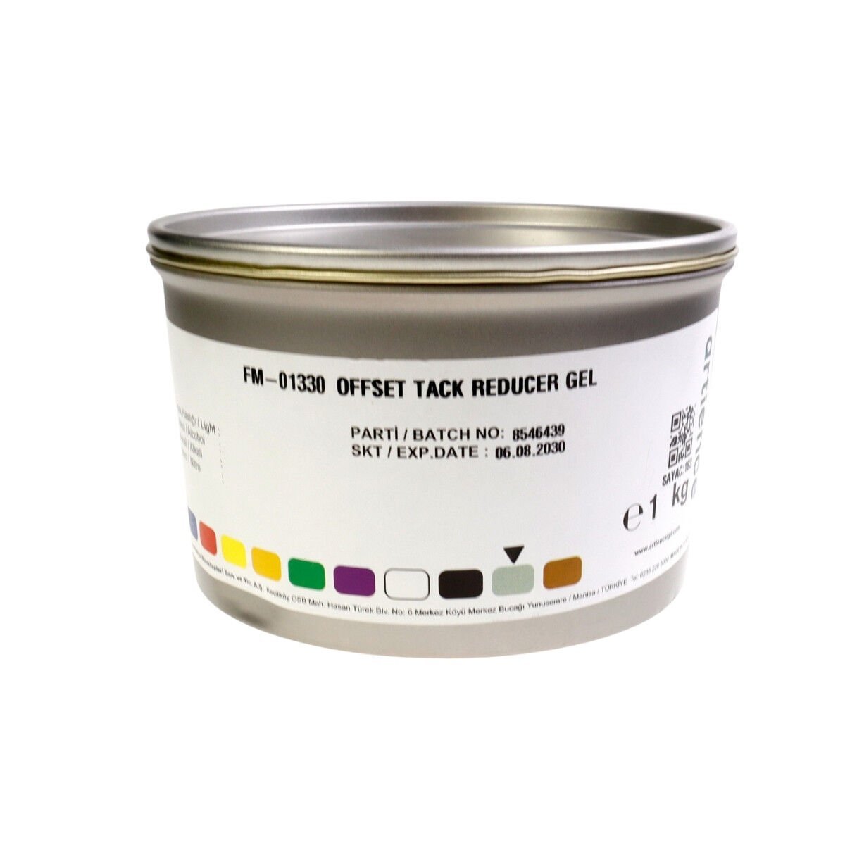 Toyo İnk Matbaa Mürekkebi 1kg Offset Tack Reducer