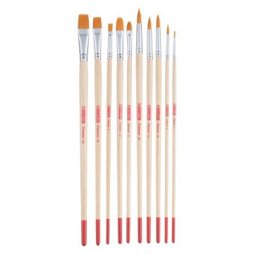 Art Creation Yağlı Guaj Akrilik Boya Sentetik Fırça Seti 10lu