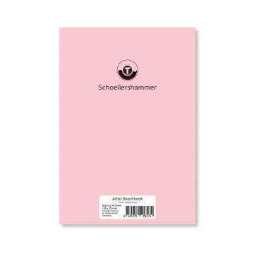 Schoellershammer Sketchbook A5 90gr 30yp Pastel Pink