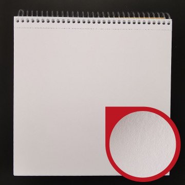 Alex Schoeller Sketch Marker Pad Eskiz Defteri 200gr 20x20cm 40yp Spiralli