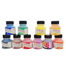 Artscholar Waterproof India Ink Çini Mürekkebi 30ml Karışık 10lu