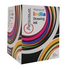 Artscholar Waterproof India Ink Çini Mürekkebi 30ml Karışık 10lu