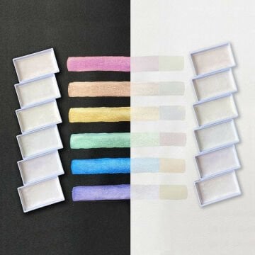 Zig Gansai Tambi Sulu Boya Seti Opal Color 6 Renk MC20OC/6V