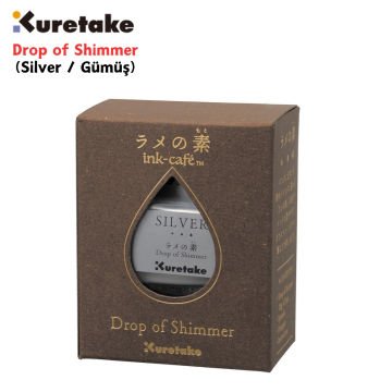 Zig Kuretake Drop of Shimmer Mürekkebi 20gr Silver