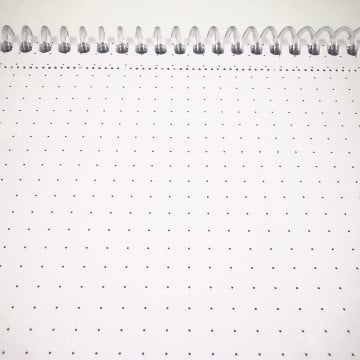 Alex Schoeller Dot Grid Eskiz Defteri 90gr A4 60yp Spiralli