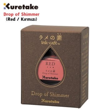 Zig Kuretake Drop of Shimmer Mürekkebi 20gr Red