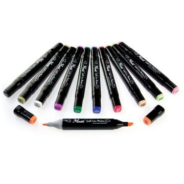 Masis Twin Çift Uçlu Marker Kalemi Seti 120li