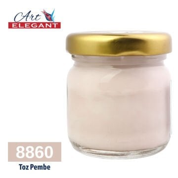 Art Elegant Seramik Ve Çini Boya 40gr 8860 Toz Pembe