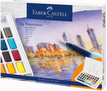 Faber-Castell Creative Studio Tablet Suluboya 36'lı
