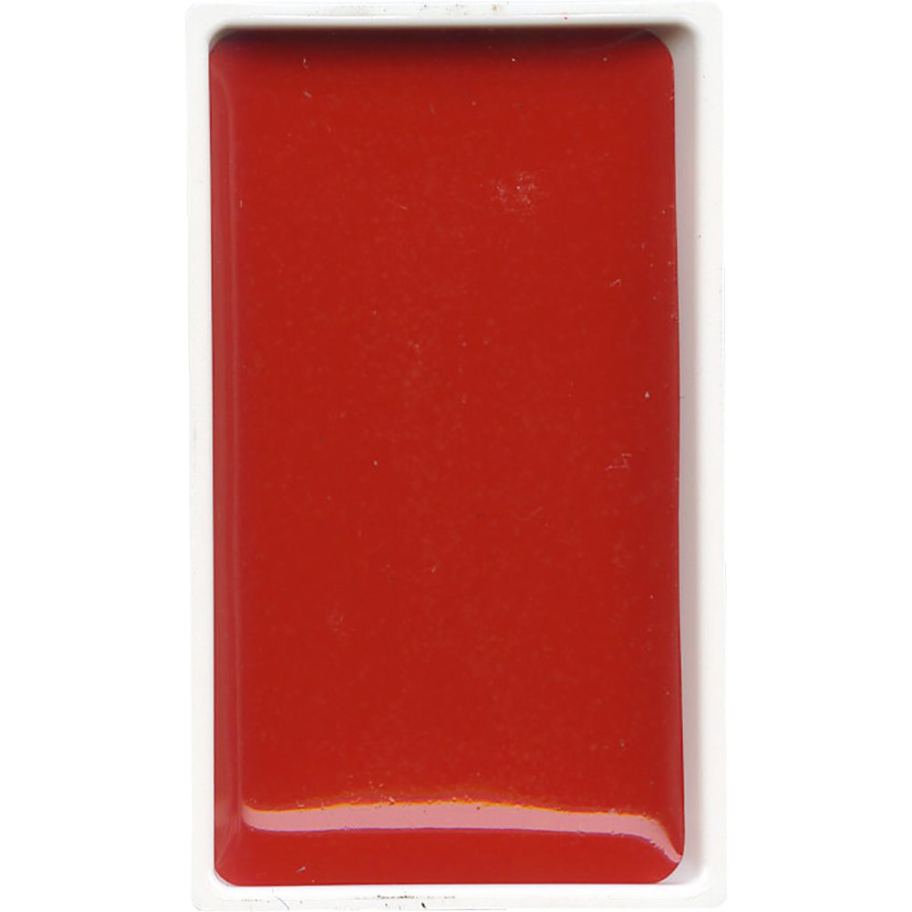 Zig Gansai Tambi Sulu Boya Tablet No 030 Cadmium Red