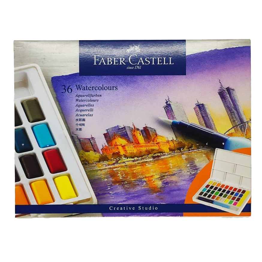 Faber-Castell Creative Studio Tablet Suluboya 36'lı