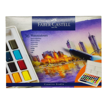 Faber-Castell Creative Studio Tablet Suluboya 36'lı