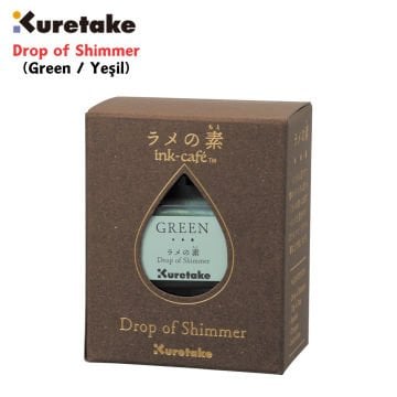 Zig Kuretake Drop of Shimmer Mürekkebi 20gr Green
