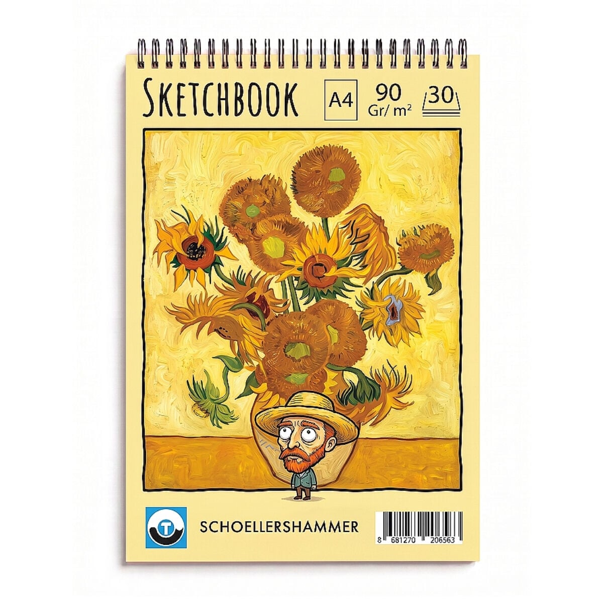 Schoellershammer Art Comics Sketchbook 90gr A4 30yp Ayçiçek
