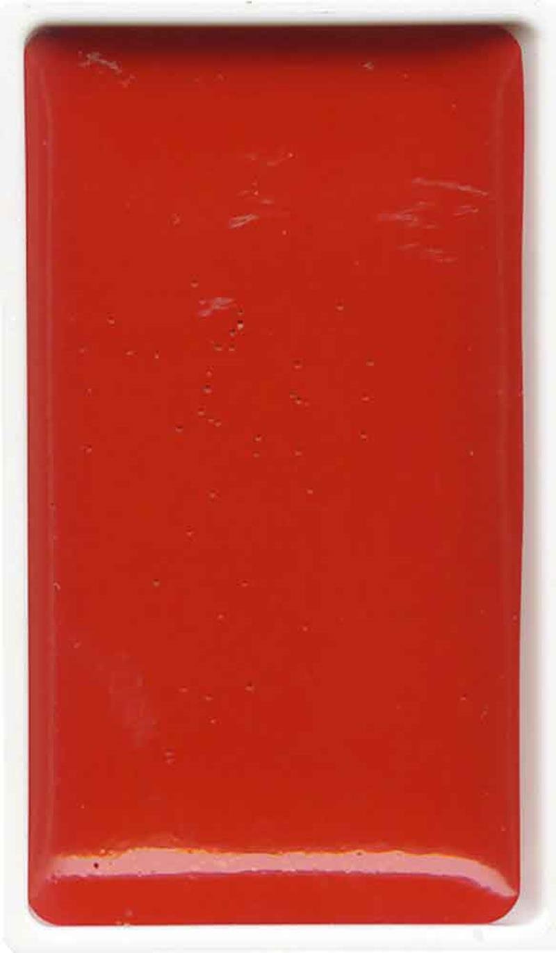 Zig Gansai Tambi Sulu Boya Tablet No 031 Cadmium Scarlet