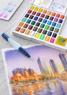 Faber-Castell Creative Studio Tablet Suluboya 48'li