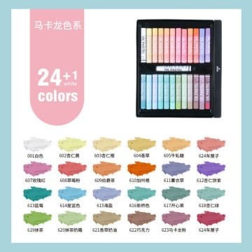 Giorgione Soft Oil Pastel Boya Seti 24+1li Macaron