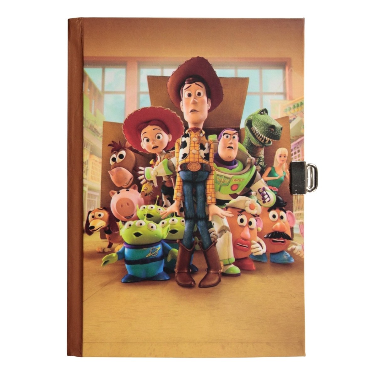 Yıldız Sert Kapak 14x20cm 80yp Kids Seri Hatıra Defteri Çizgili Kilitli Toy Story