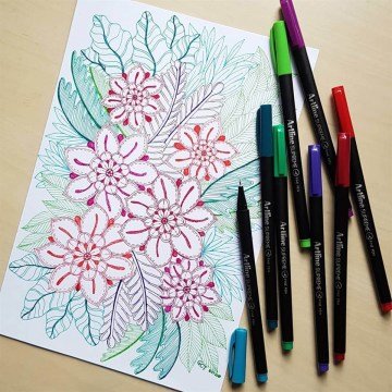 Artline Supreme Fine Pen 0.4mm Pale Purple