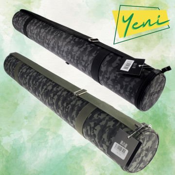 BBack Deri Teknik Proje Tüpü 11x75cm Kamuflaj Gri