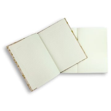 Yıldız Floral Seri İkili Defter Sert Kapak 14x20cm No: 04