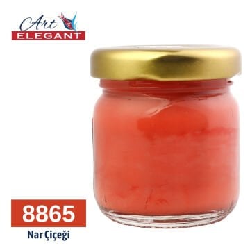 Art Elegant Seramik Ve Çini Boya 40gr 8865 Nar Çiçeği