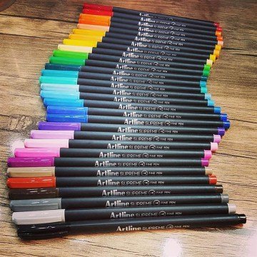 Artline Supreme Fine Pen 0.4mm Dark Orange