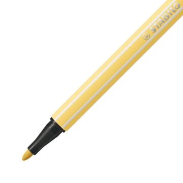 Stabilo Pen 68 Kalın Uçlu Keçeli Kalem 23 Açık Sarı