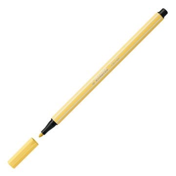 Stabilo Pen 68 Kalın Uçlu Keçeli Kalem 23 Açık Sarı