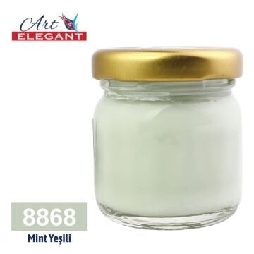 Art Elegant Seramik Ve Çini Boya 40gr 8868 Mint Yeşili