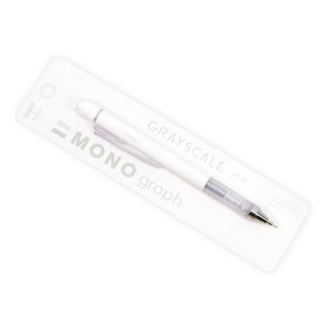 Tombow Mono Graph Grayscale Mekanik Kurşun Kalem 0.5mm Beyaz